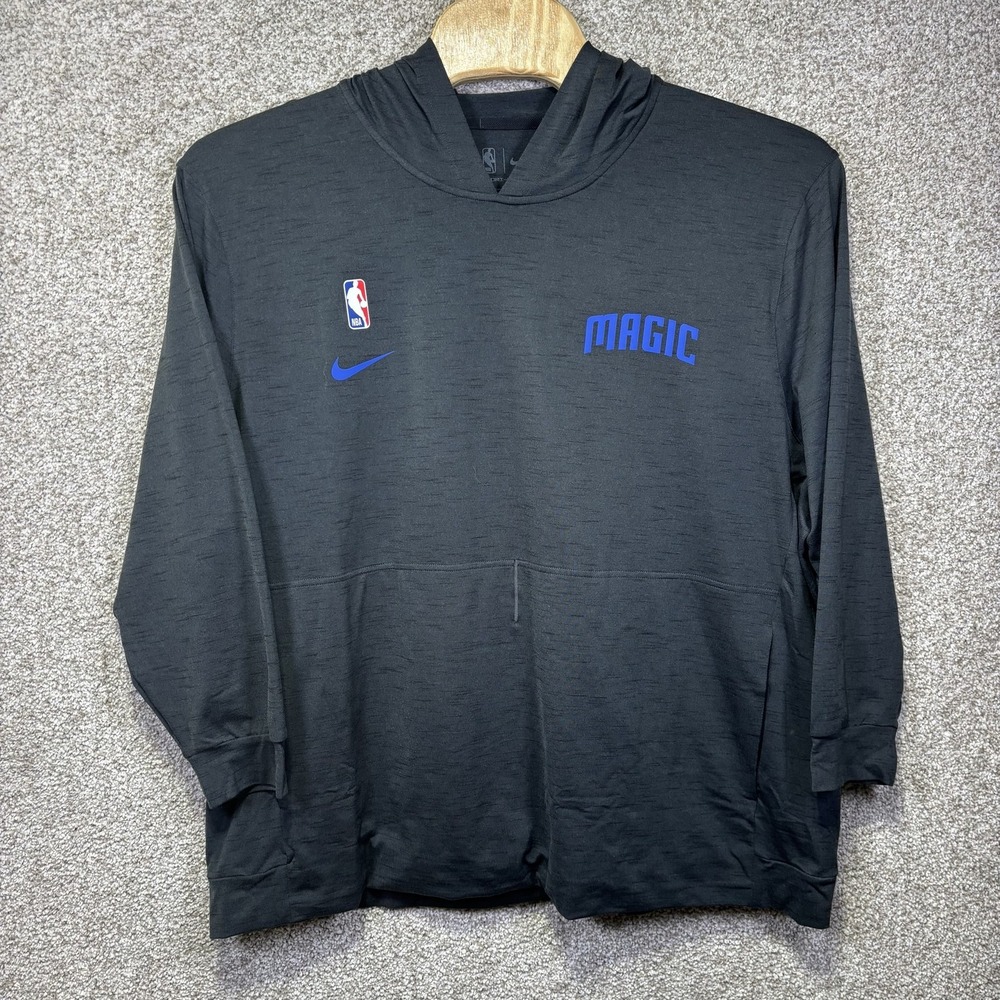 Orlando Magic Sweatshirt Mens 3XL Black NBA Nike Dri Fit Hoodie HJ6814-010